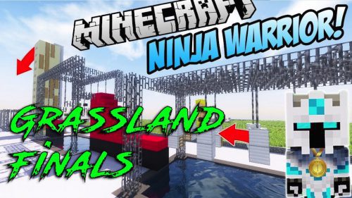 Ninja Warrior: Grassland Finals Map 1.12.2, 1.12 for Minecraft Thumbnail