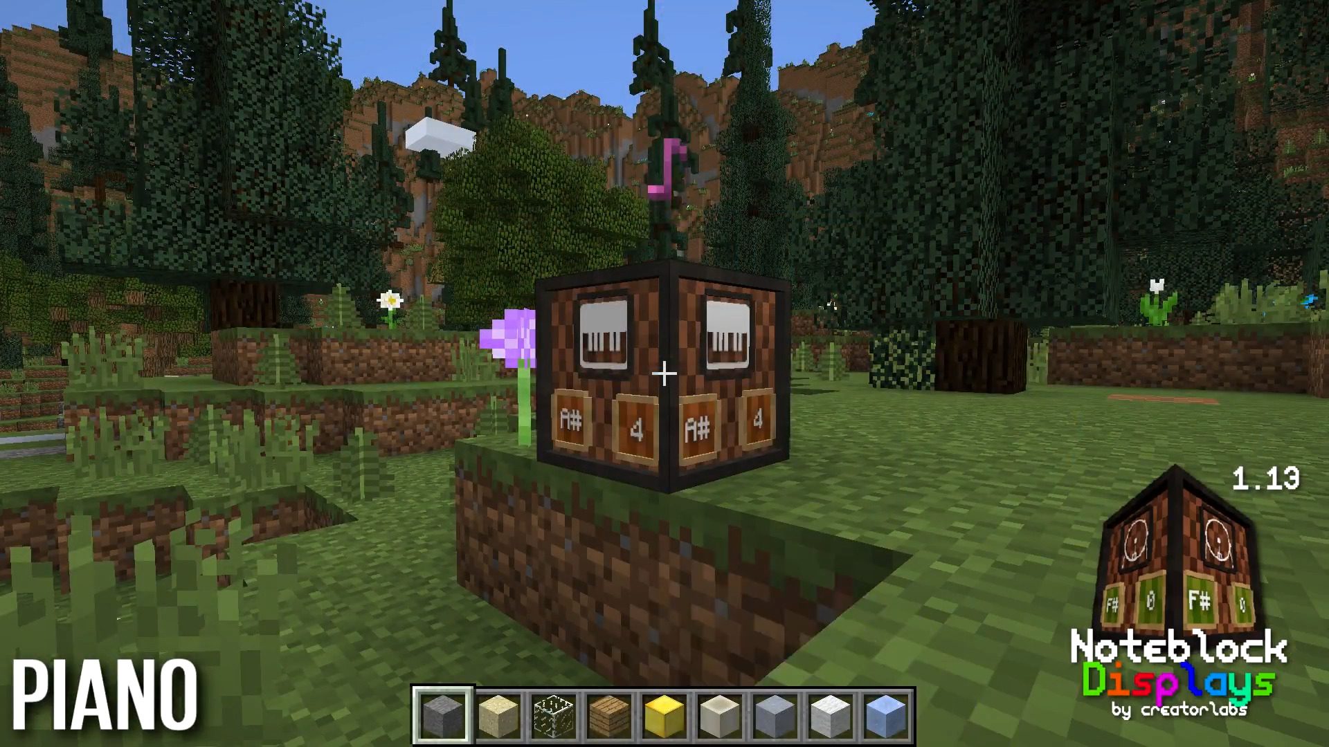 Note-Block Displays Resource Pack (1.20.4, 1.19.4) - Texture Pack 3