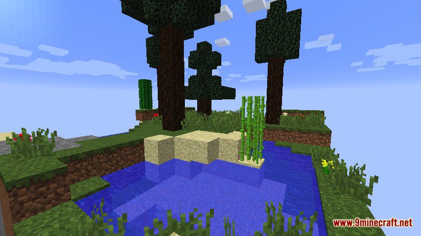 One Chunk Survival Map 1.12.2, 1.12 for Minecraft 2