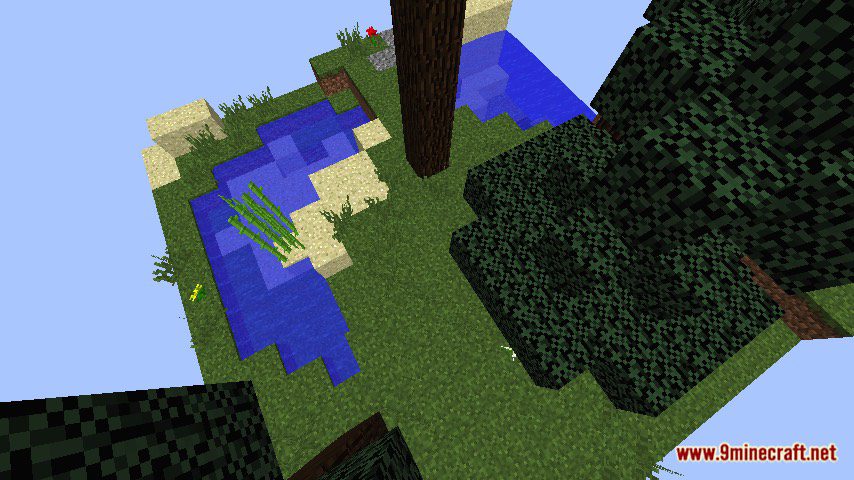 One Chunk Survival Map 1.12.2, 1.12 for Minecraft 3