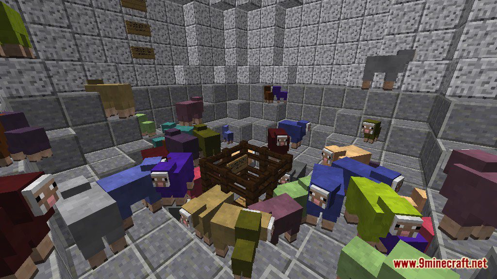 Learn about Easter Eggs Map 1.12.2, 1.12 for Minecraft 4