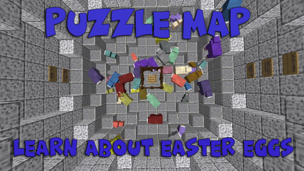 Learn about Easter Eggs Map 1.12.2, 1.12 for Minecraft 1