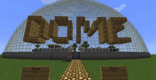 RK’s Dome Survival Map 1.12.2, 1.12 for Minecraft Thumbnail