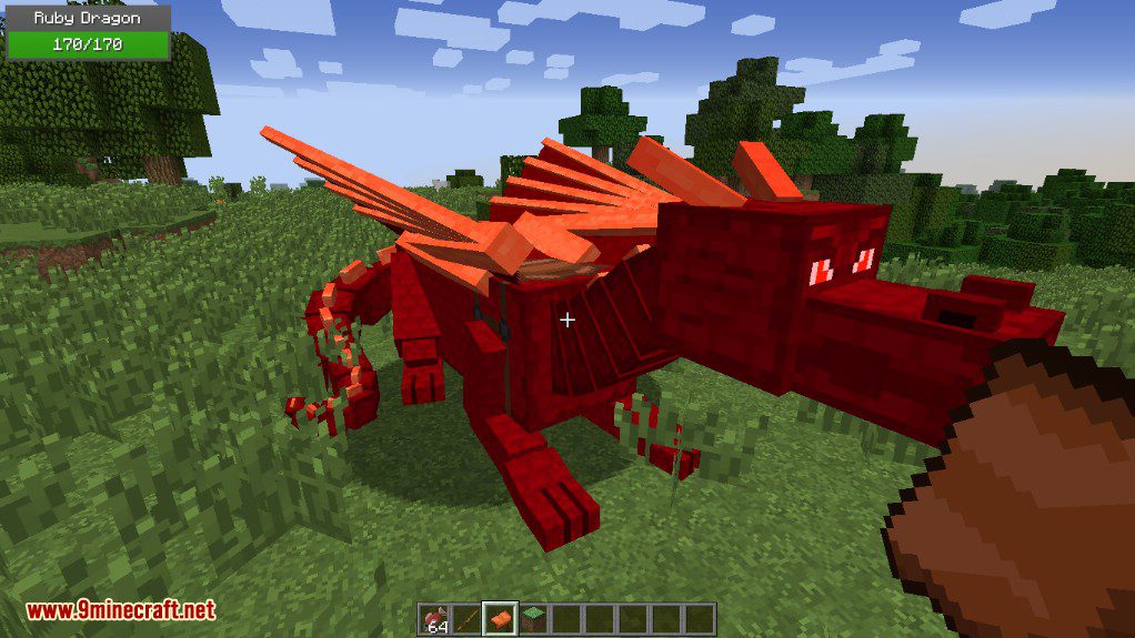 Realm of The Dragons Mod 1.12.2, 1.11.2 (Dragon Mounts Remake) 53