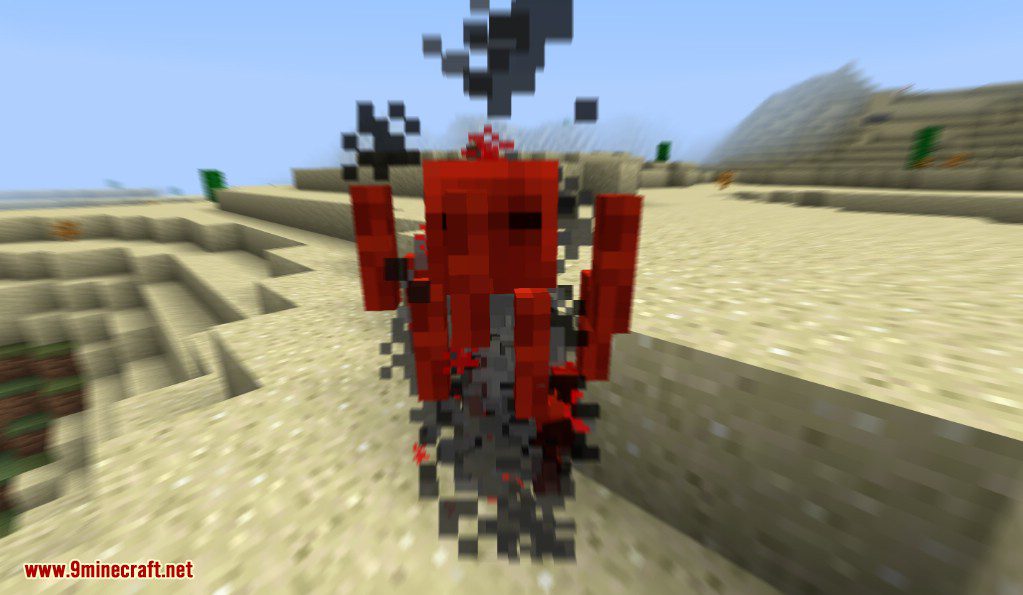 Red Mobs Mod 1.12.2 (New Mobs in a Technological Style) 5