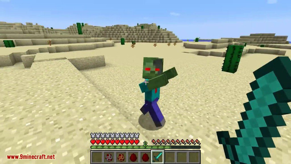 Red Mobs Mod 1.12.2 (New Mobs in a Technological Style) 7