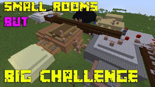 Small Rooms But Big Challenge Map 1.12.2, 1.12 for Minecraft Thumbnail