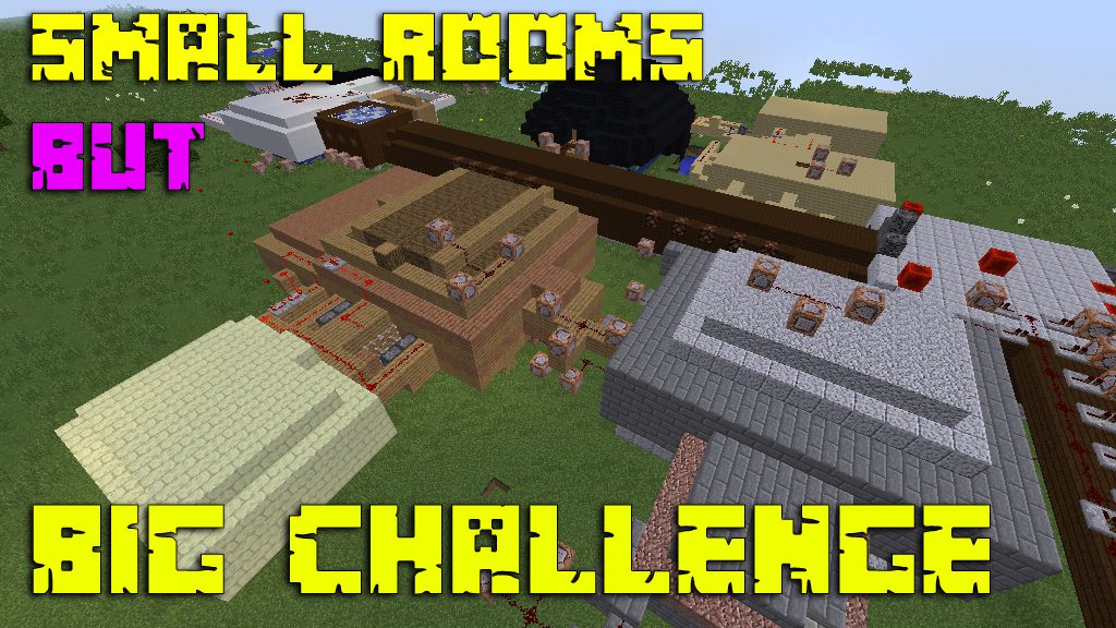 Small Rooms But Big Challenge Map 1.12.2, 1.12 for Minecraft 1