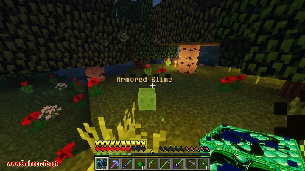 Snake Lucky Block Mod 1.8.9 (Mob Traps, Crazy Poison Armor) 17