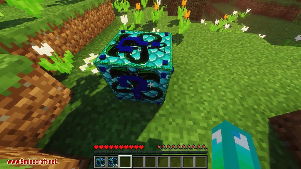 Snake Lucky Block Mod 1.8.9 (Mob Traps, Crazy Poison Armor) 3