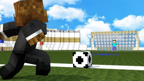 Soccer Mod 1.12.2 (Playing Football in Minecraft) Thumbnail