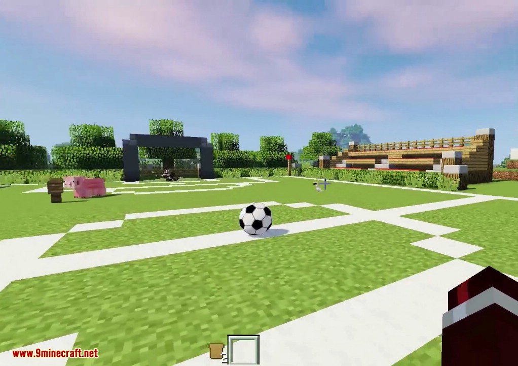 Soccer Mod 1.12.2 (Playing Football in Minecraft) 12