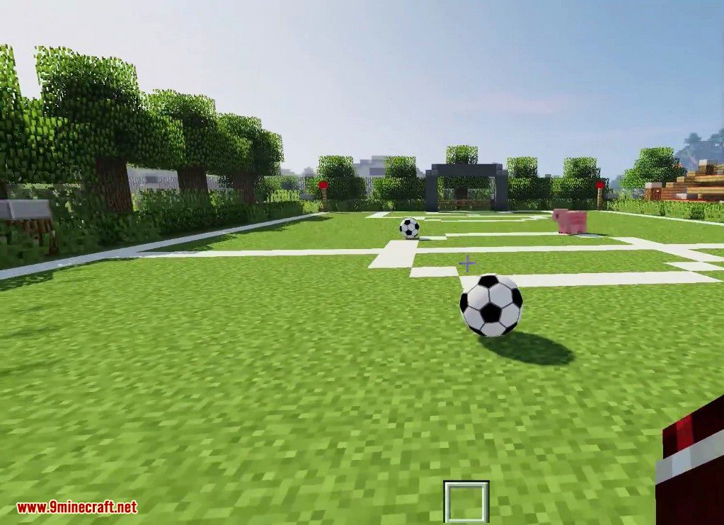 Soccer Mod 1.12.2 (Playing Football in Minecraft) 5