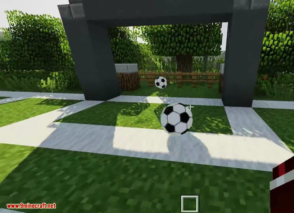 Soccer Mod 1.12.2 (Playing Football in Minecraft) 6