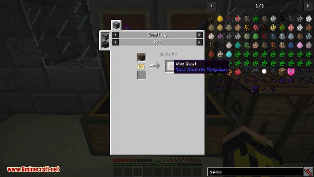 Soul Shards Respawn Mod 1.15.2, 1.14.4 (Create Your Own Mob Spawners) 11