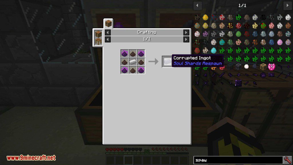 Soul Shards Respawn Mod 1.15.2, 1.14.4 (Create Your Own Mob Spawners) 13