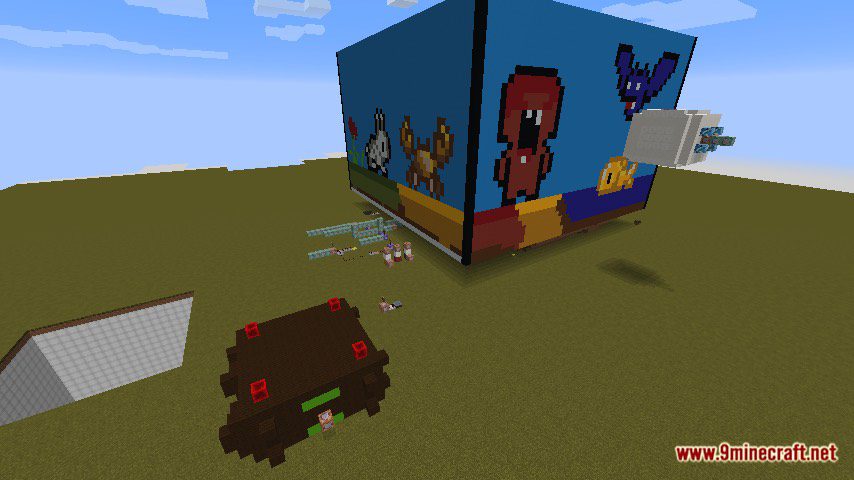 SpleefRunners Map 1.12.2, 1.12 for Minecraft 12