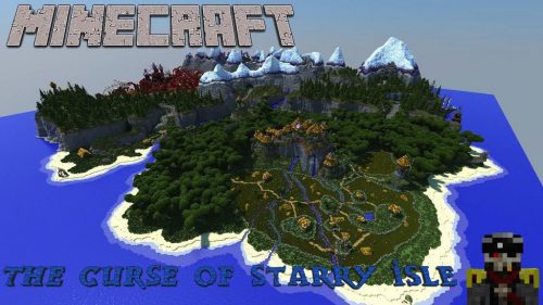 The Curse of Starry Isle Map 1.12.2, 1.12 for Minecraft Thumbnail