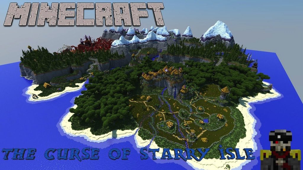 The Curse of Starry Isle Map 1.12.2, 1.12 for Minecraft 1
