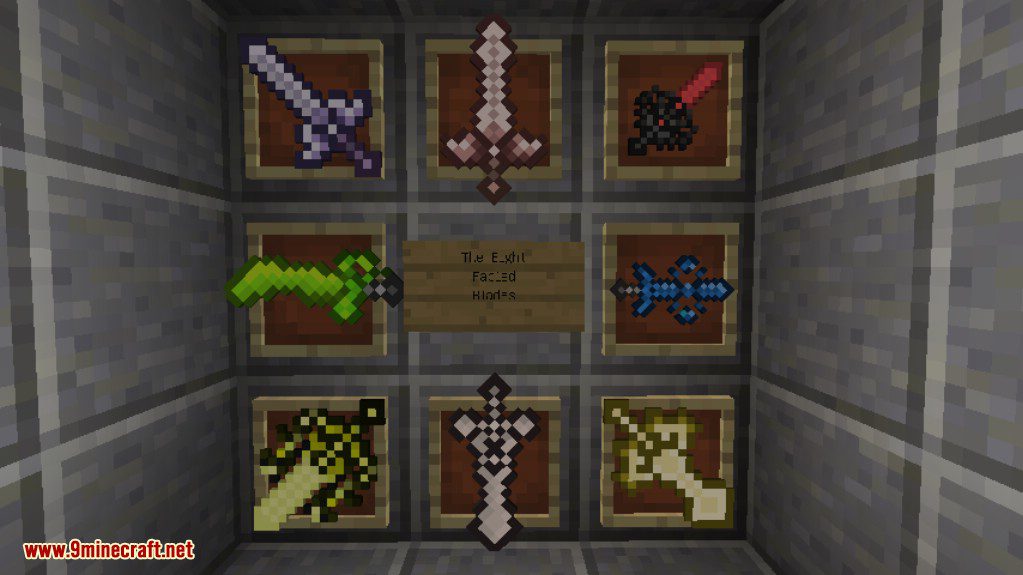 The Eight Fabled Blades Mod 1.12.2 (Extremely Rare and Unrepairable) 2