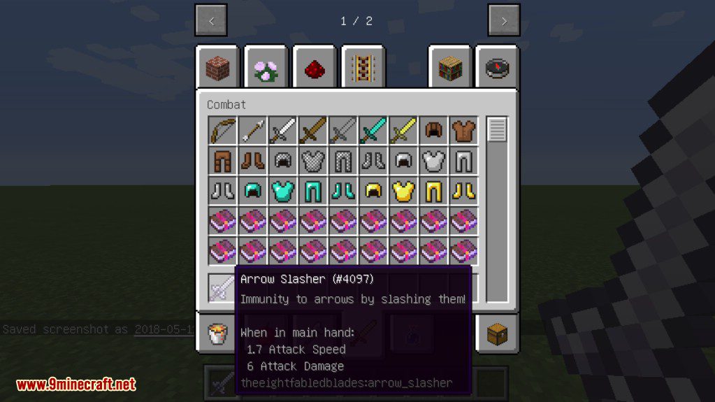 The Eight Fabled Blades Mod 1.12.2 (Extremely Rare and Unrepairable) 4