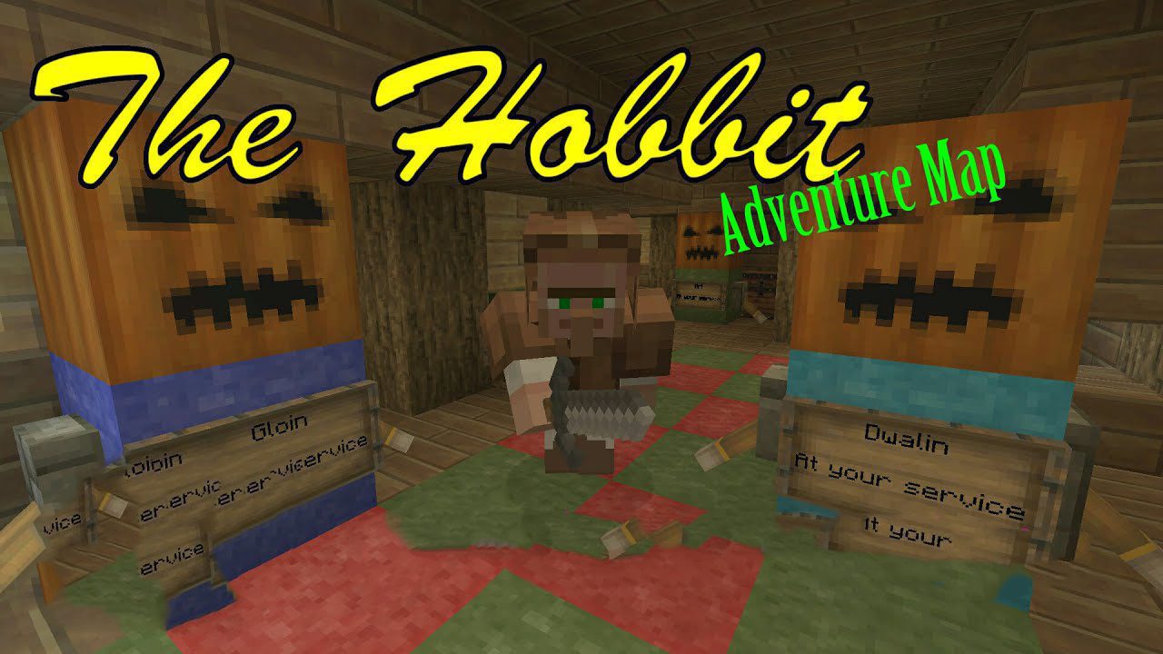 The Hobbit Adventure Map 1.12.2, 1.12 for Minecraft 1