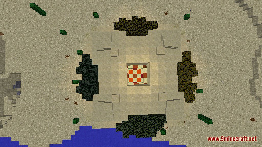 The Temple of Desert Map 1.12.2, 1.12 for Minecraft 11