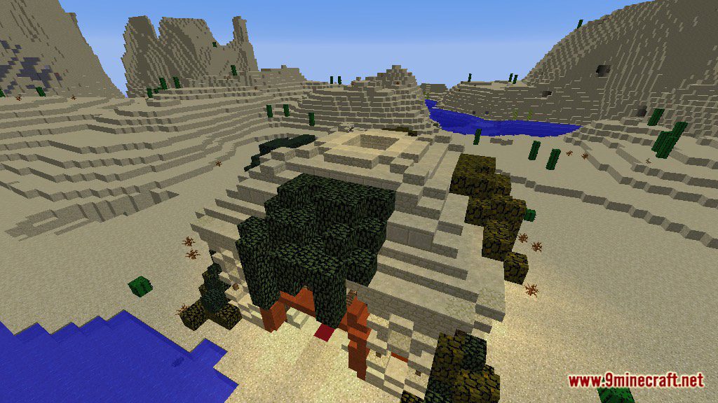 The Temple of Desert Map 1.12.2, 1.12 for Minecraft 8