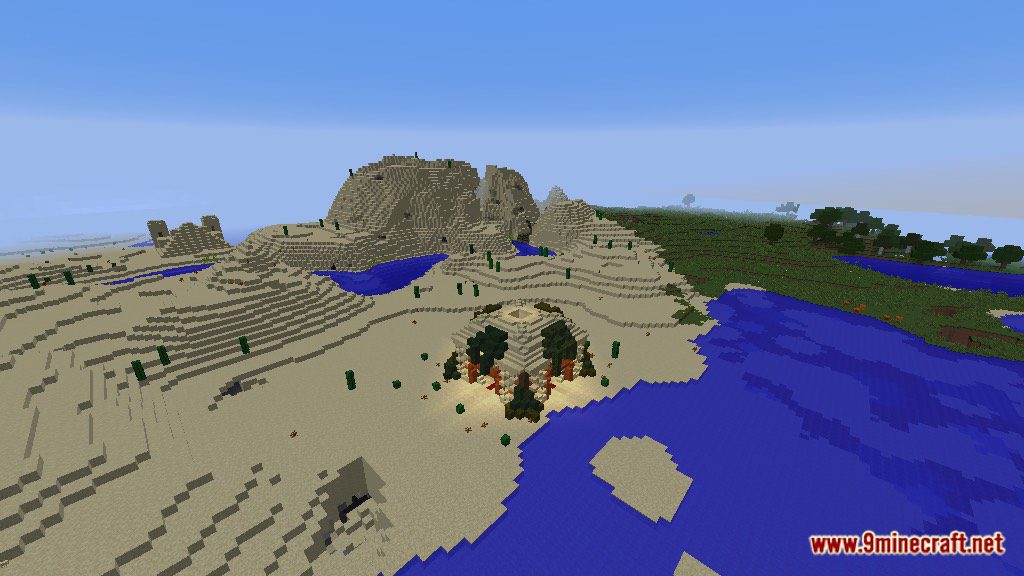 The Temple of Desert Map 1.12.2, 1.12 for Minecraft 10