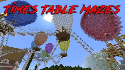 Times Table Mazes Map 1.12.2, 1.12 for Minecraft Thumbnail