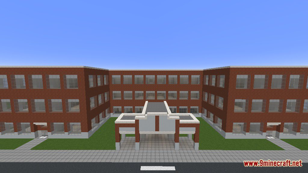 Urban High School Map 1.12.2, 1.12 for Minecraft 2