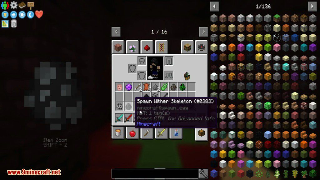 Wither Skeleton Tweaks Mod (1.20.1, 1.19.2) - Update Several Attributes 5