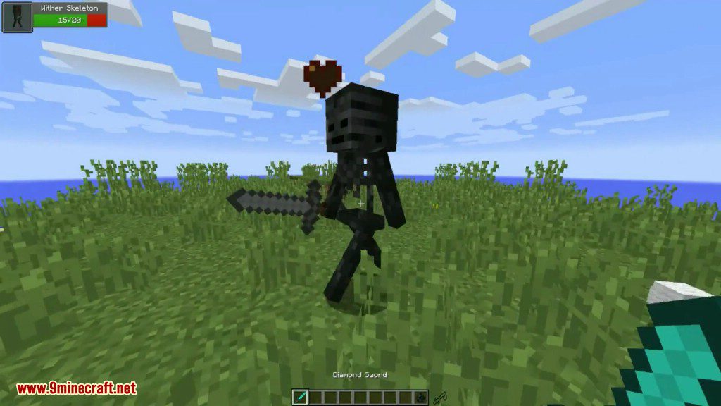 Wither Skeleton Tweaks Mod (1.20.1, 1.19.2) - Update Several Attributes 10