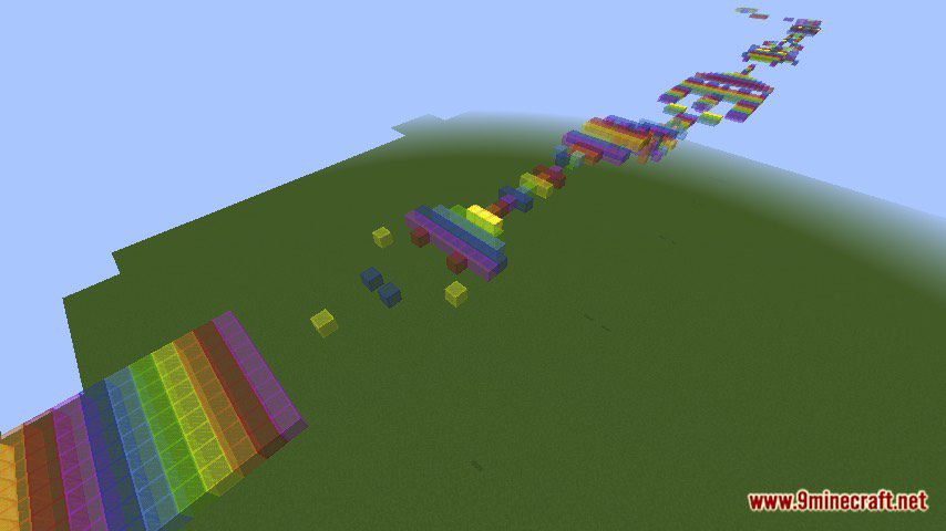 X-Run Parkour Map 1.12.2, 1.12 for Minecraft 11