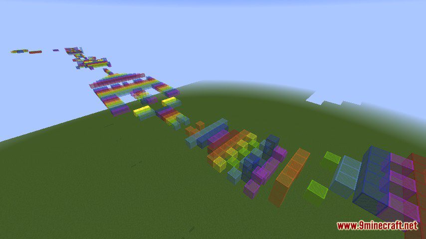 X-Run Parkour Map 1.12.2, 1.12 for Minecraft 12