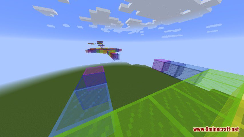 X-Run Parkour Map 1.12.2, 1.12 for Minecraft 13