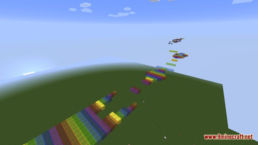 X-Run Parkour Map 1.12.2, 1.12 for Minecraft 3