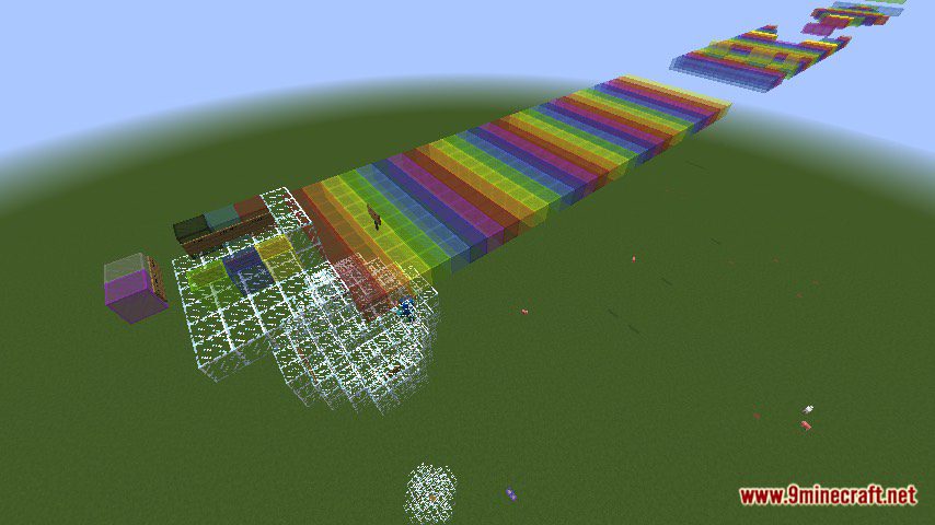 X-Run Parkour Map 1.12.2, 1.12 for Minecraft 4