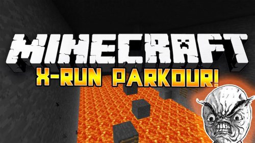X-Run Parkour Map 1.12.2, 1.12 for Minecraft Thumbnail