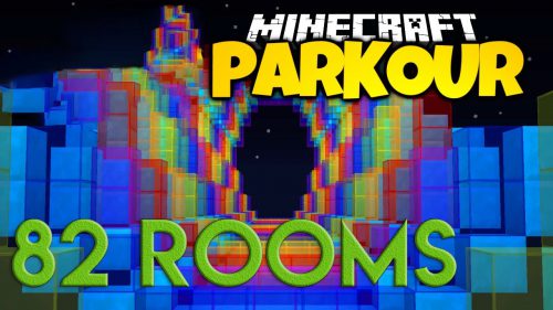 82 Rooms Parkour Map 1.12.2, 1.12 for Minecraft Thumbnail