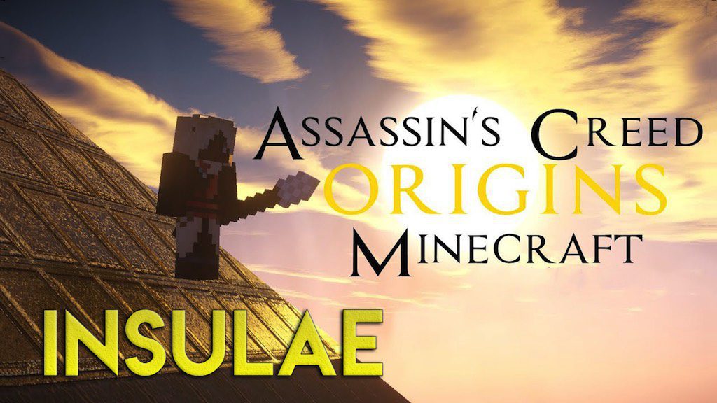 AC Origins Insulae Map 1.12.2, 1.12 for Minecraft 1