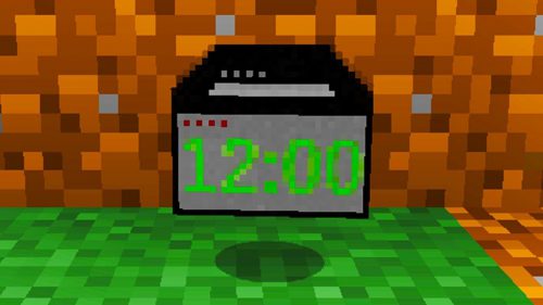 Alarm Clock Mod 1.12.2 (Wake Up at a Specified Time) Thumbnail