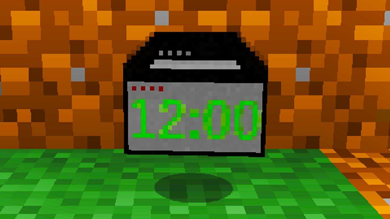 Alarm Clock Mod 1.12.2 (Wake Up at a Specified Time) 1