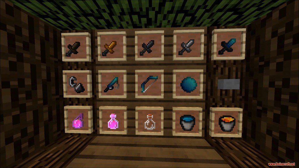 Aquamarine PvP Resource Pack 1.8.9, 1.7.10 7