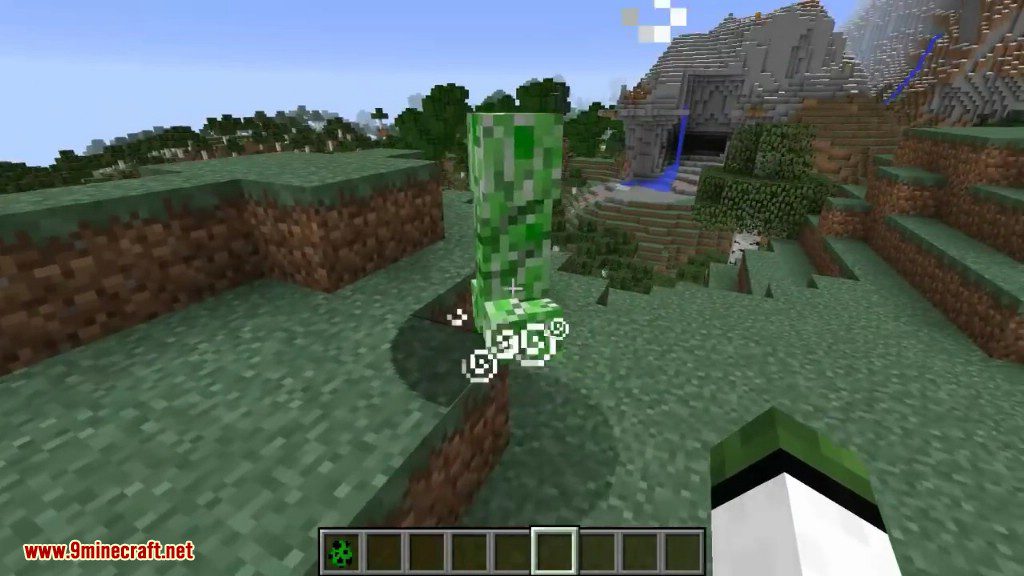 Bouncy Creepers Mod 1.12.2 for Minecraft 5