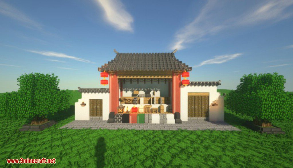 Chinese Workshop Mod 1.16.5, 1.15.2 (Chinese-Styled Building Blocks) 8