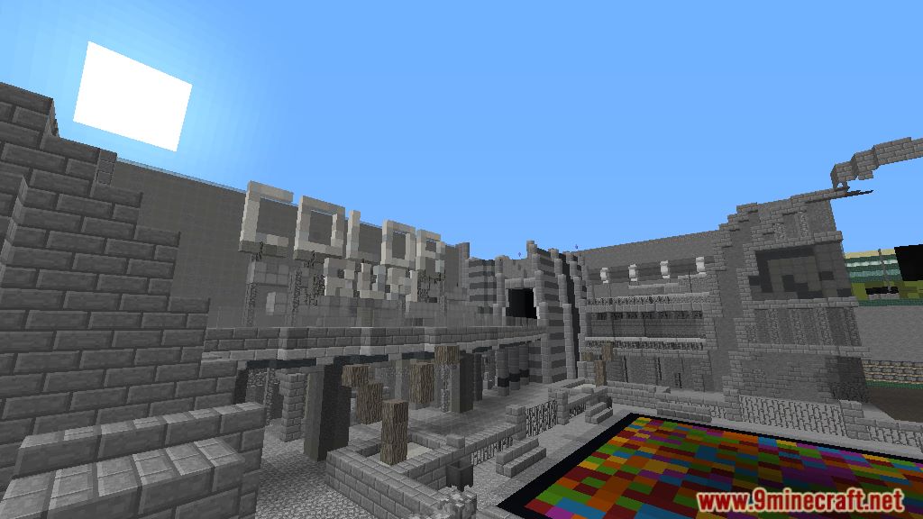 Color Run Map 1.12.2, 1.12 for Minecraft 13