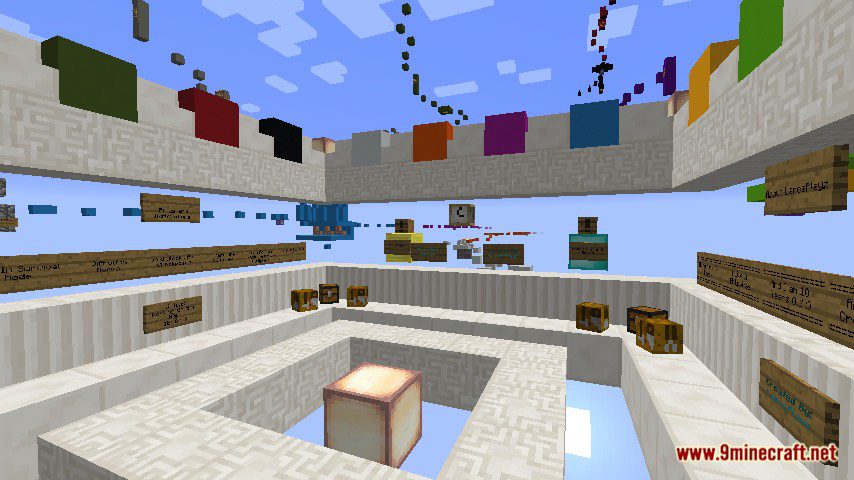 Concrete Parkour Map 1.12.2, 1.12 for Minecraft 2