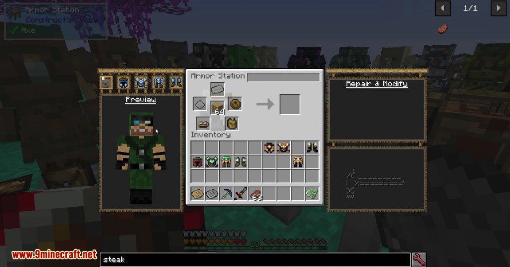 Construct's Armory Mod 1.12.2 (Enter the World of Armor) 8