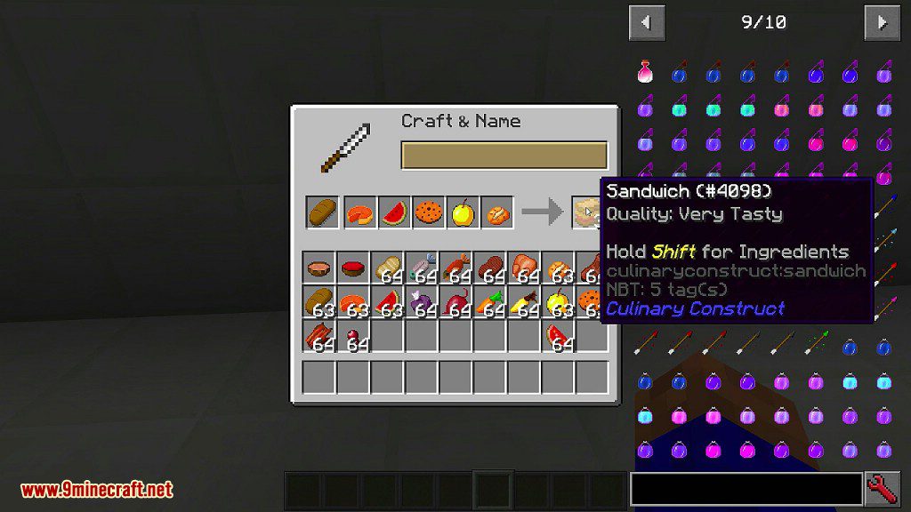 Culinary Construct Mod (1.20.2, 1.19.4) - Crafting Your Custom Sandwiches 2